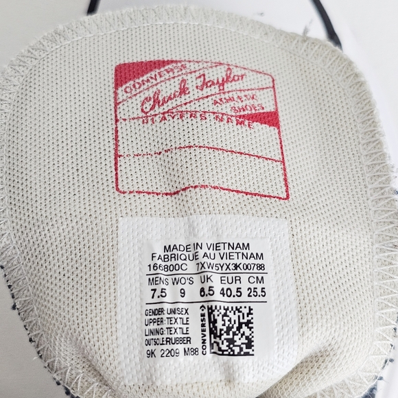 Converse Run Star Hike Canvas High-Top Platform Sneakers Size 7.5 Men / 9 Women - Picture 13 of 16